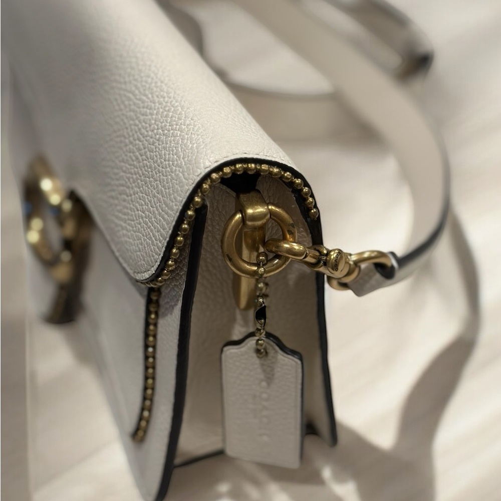 Coach Women's Polished Pebble Leather Tabby Shoulder Bag 26 Refresh - Picture 7 of 16